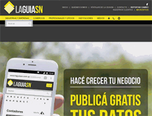 Tablet Screenshot of laguiasn.com.ar